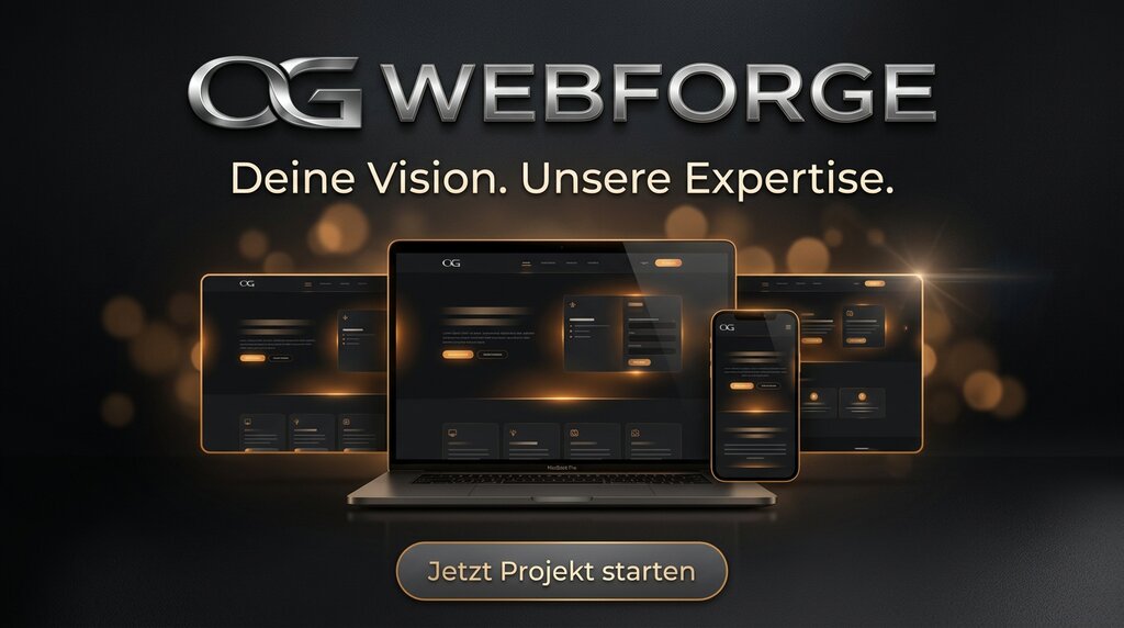 OG Webforge – Deine Vision. Unsere Expertise. Professionelle Webseiten erstellen lassen.